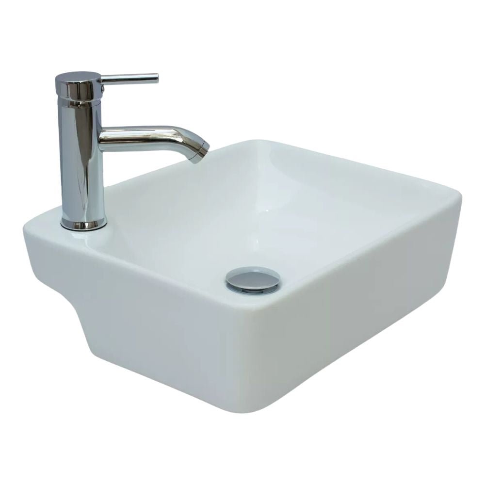 LAVABO KITCHENMAX STORE MLM2937602704 | Lavabo Izquierdo | Cerámica | Hotel Restaurante Cafetería
