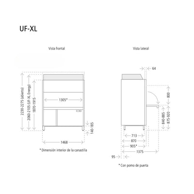 LAVAUTENSILIOS WINTERHALTER 661MX002 UF-XL Energy GASTRONOM | Lavautensilios | Acero Inoxidable | Industria Panaderías Heladerías