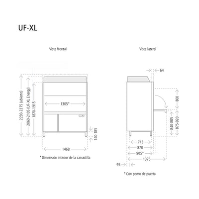 LAVAUTENSILIOS WINTERHALTER 661V0048 UF-XL GASTRONOM | Lavautensilios | Acero Inoxidable | Industria Panaderías Heladerías