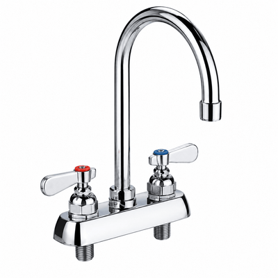 LLAVE CORIAT 43010907 | Llave | a Cubierta | Laton Cromado | Cocina Industrial Restaurante Hotel | Grifería Industrial Llave de Prelavado Mezcladora Cuello de Ganso Manguera Acero Inoxidable Cocina Industrial Restaurante Tarja Fregadero Hotel Cafetería.