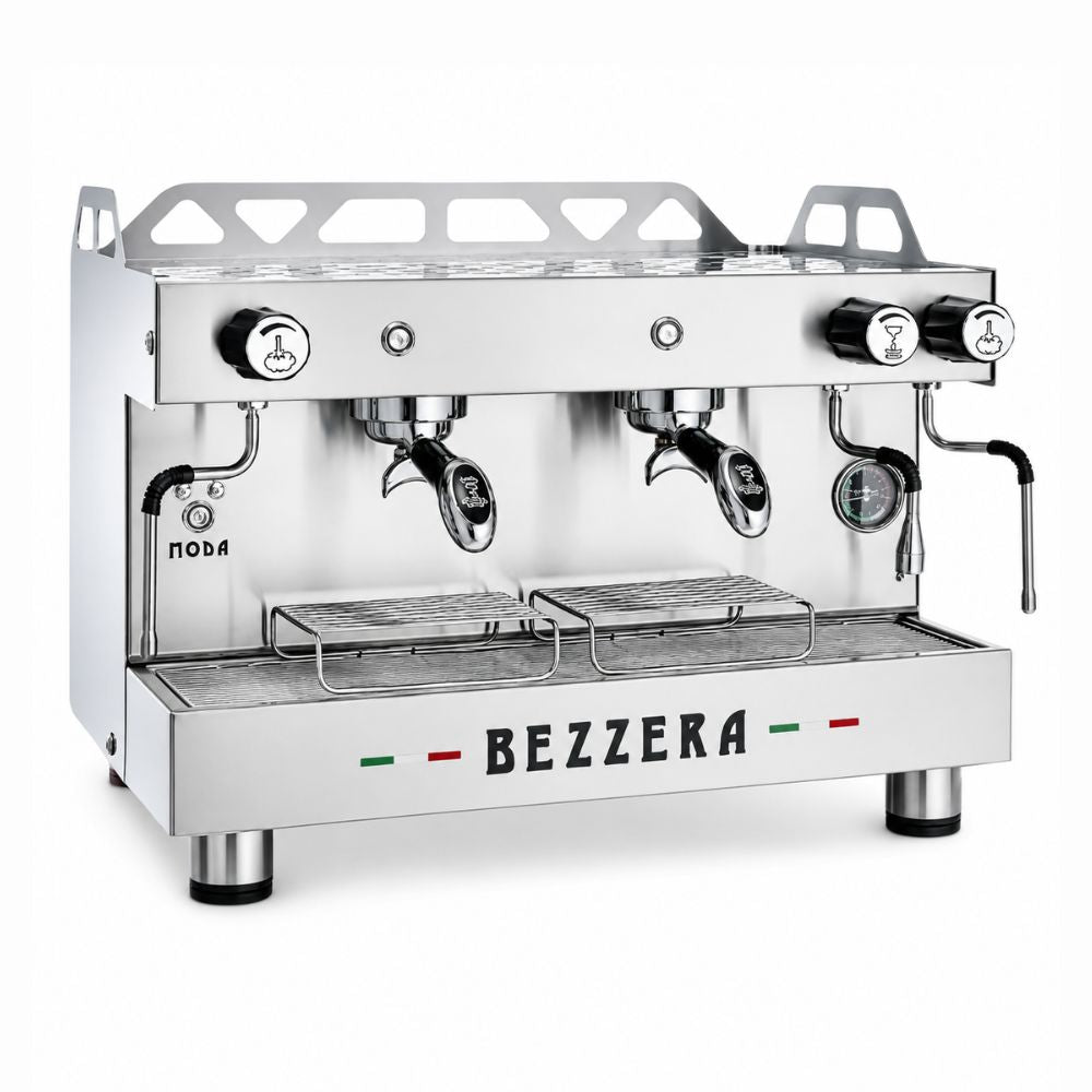 MÁQUINA DE CAFÉ ESPRESSO CRT MODA 2GR PM SS 200-015-073 | Máquina de Café | 2 Grupos | Cafeterías Restaurantes Hoteles Coffee shops Negocios de café Food trucks Fondas Pastelerías Panaderías