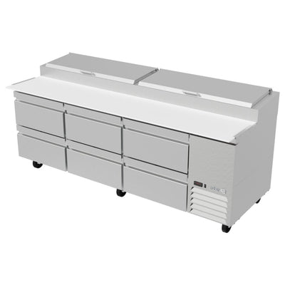 MESA REFRIGERADA ASBER APTP-93-D6 P HC 19111172 | Mesa De Preparación Con Refrigerante | Acero Inoxidable | 6 Cajones | Supermercados Pizzerías Restaurantes Cocinas Industriales Cafeterías Supermercado Guarniciones Comedores Industriales Cocinas Industriales Panadería Carnicería Preparación Sushi Postres Ensaladas Baguettes mesa de preparación refrigerada cocina industrial mobiliario para restaurantes mesa de preparación con insertos gastronorm acero inoxidable Cafetería.