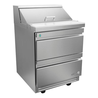 MESA REFRIGERADA ASBER APTS-27-8-D2 P HC 19111128 | Mesa De Preparación Con Refrigerante | Acero Inoxidable | 2 Cajones | Restaurante Cocinas Industriales Cafeterías Restaurante Supermercado Guarniciones Comedores Industriales Cocinas Industriales Panadería Carnicería Preparación Sushi Postres Ensaladas Baguettes mesa de preparación refrigerada cocina industrial mobiliario para restaurantes mesa de preparación con insertos gastronorm acero inoxidable Cafetería.