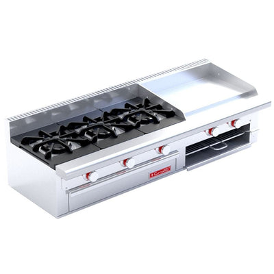 ESTUFA CORIAT EC-3-GRILL PETIT DE MESA | Estufa | 3 Quemadores | Plancha Gratinador | Gas | Restaurante Cafetería Lonchería Fonda Cenaduría Estufa Gratinador Residuos Charola Plancha Preparación Empotrar Base Quemadores Uso Rudo Restaurante Alimentos Cocción Respaldo.