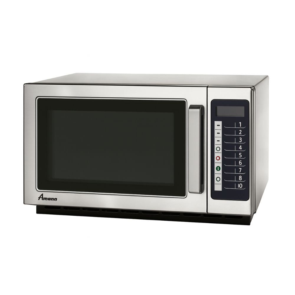 MICROONDAS AMANA RCS10TS PROVI | Horno de Microondas Comercial | Hotel Bistro Cafetería Restaurante Cocina Hogar Negocio Calentar Puesto Oficina Calentar Rapido Alimentos