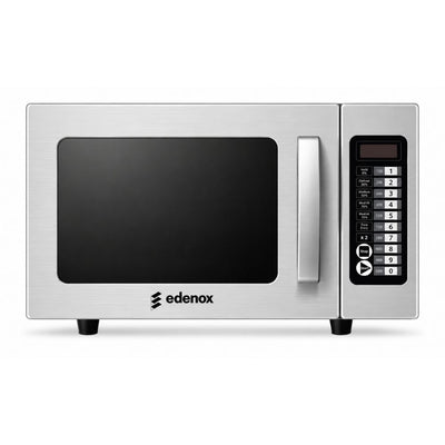 MICROONDAS EDENOX EDMO-1000E | Horno de Microondas Digital | Capacidad: 0.9 ft3 Pies Cúbicos | Cafetería Restaurante Restaurante Cocina Hogar Negocio Calentar Puesto Oficina Calentar Rapido Alimentos