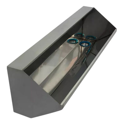 MINGITORIO MINDEJAL MLM2275429734 | Mingitorio | Frente 120 cm | Acero Inoxidable | Restaurante Cafetería Bar Mingitorio Urinario Sanitario Para Hombres Dispositivo de Baño Aparato de Higiene Público Instalación de Baño Accesorio de Baño Sistema de Drenaje Higiénico Dispositivo de Eliminación de Residuos Sanitarios Baño Público Urinario de Pared Mingitorio de Acero Inoxidable Mingitorio de Cerámica Mingitorio para Instalación Comercial