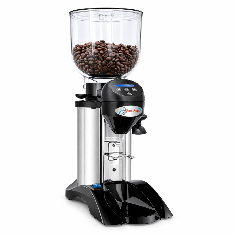 MOLINO SAN SON MARFIL-TRON | Tolva para Café | Capacidad: 2 kg | Sistema Contador de Tazas | Cafetería Restaurante Hotel