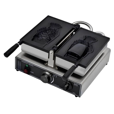 Migsa WTM-1 Wafflera en Forma de Taiyaky Forma Cono para Rellenar 1 Pieza Cafeterias Heladerias Paleterias Neverias Pastelerias Reposteria KitchenMax.Store