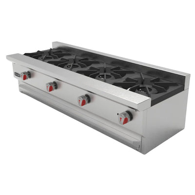 DRAGO CG-40-SLIM | Parrilla | Restaurante Hotel Taquería | 4 Quemadores | Charola antiderrame Chimenea ventilada | Gas | Acero Inoxidable | Dark kitchen AYB Hotel Boutique Resort Brunch Cafetería Desayunos Comida económica Tianguis Puesto Tacos Garnachas Comida callejera Comida corrida Comedor publico Comedor industrial Puesto comida Taquiza Bistró Buffet Catering Comisariato Italiano Cafetería Bistró