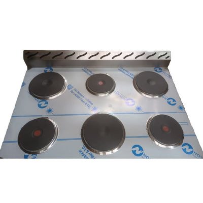 PARRILLA DELTA 3-6-E-TOP-OUTLET | Parrilla 6 Quemadores | Eléctrico | Acero | Restaurante Bistró Local