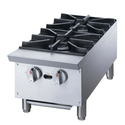 MIGSA XRB-2-MG | Parrilla | Restaurante Bistro Buffet | 2 Quemadores | Acero Inoxidable | Cafetería Restaurante Banquetera Bufetera Local Comercial Puesto comida Taquiza Bistró Buffet Catering Italiano Cafetería Bistró Canapés Taquiza Alitas Mariscos