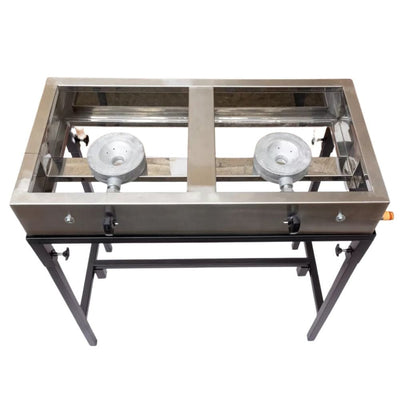 PARRILLA MINDEJAL MLM1591177520 | Parrilla u Ornilla Estufa | Frente 80 cm | 2 Quemadores | Fonda Cocina Industrial Comedores Industriales Cocina Cafeteria Banquetes Fondas Zona de Comida Alimentos Cocinar Restaurantes Coccion