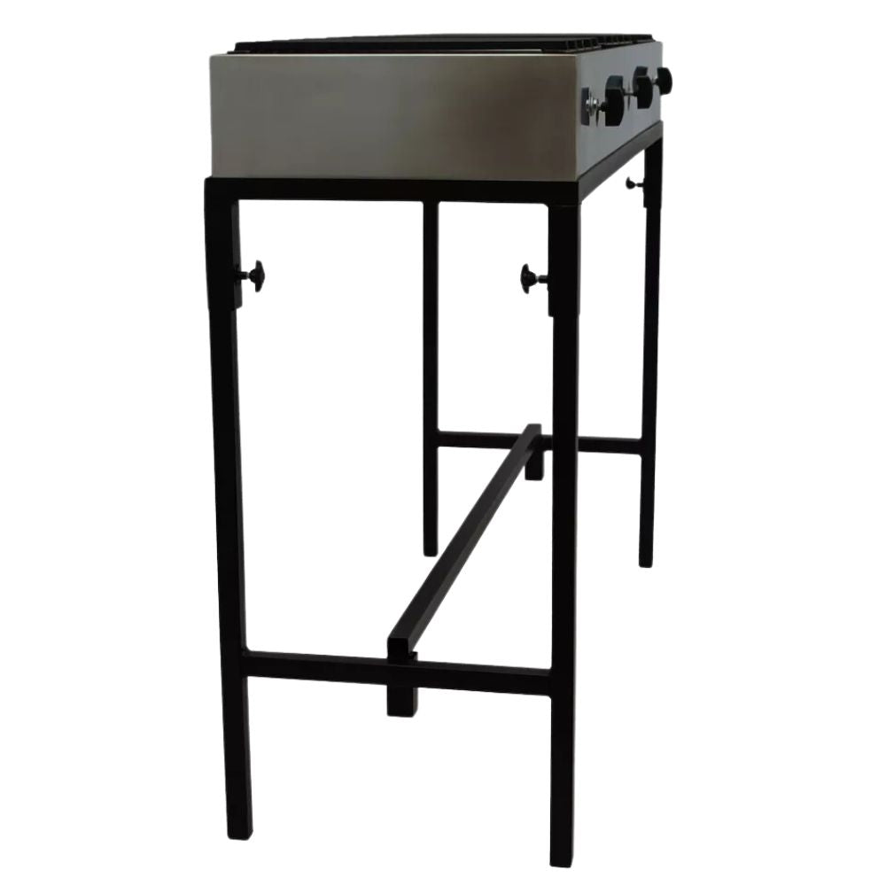 PARRILLA MINDEJAL MLM1602737412 | Parrilla 3 Quemadores | Frente 120 cm | Acero Inoxidable | Fonda Cocina Industrial Restaurante Comedores Industriales Cocina Cafetería Banquetes Fondas Zona de Comida Alimentos Cocinar Restaurantes Cocción