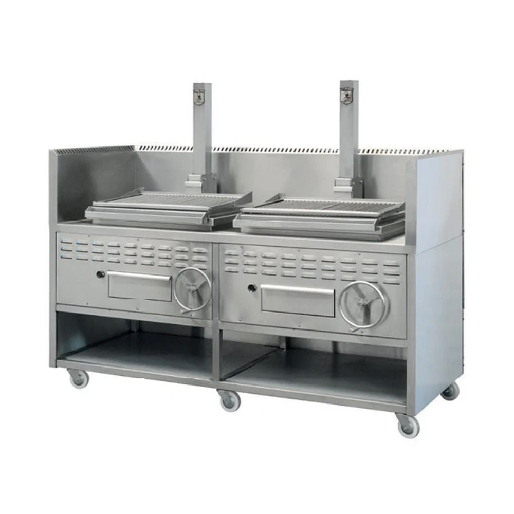 PARRILLA SAN-SON SPVD-210 | Parrilla Tipo Vasca | Acero Inoxidable | Cocina Industrial Restaurante Cocinas Fondas Restaurantes Cenadurias Comedores Industriales Preparación de Alimentos Cocción