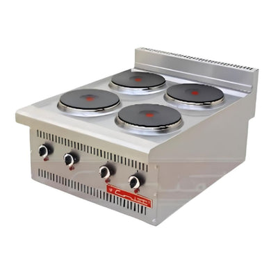 Coriat PCV-4-E Master Premium Parrilla Electrica 4 Platos Restaurante Cocina Cocinas Fondas Restaurantes Cenadurias Comedores Industriales Preparación de Alimentos Coccion
