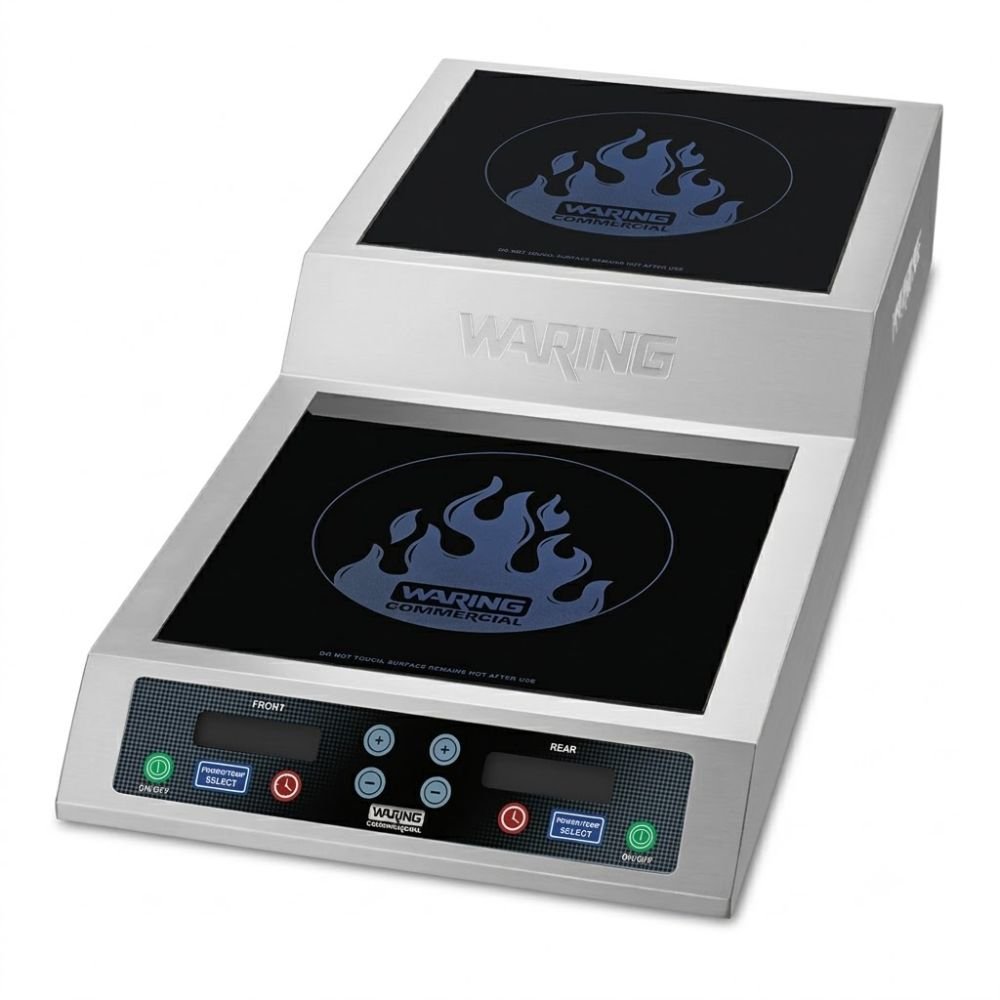 PARRILLA WARING WIH800 | Parrilla de Inducción | Electrica | Acero Inoxidable | Restaurante Cocina Industrial Hotel | Parrilla Industrial Estufa de Quemadores Abiertos Hornillas Cocción a Gas Acero Inoxidable Restaurante Cocina Industrial Taquería Fonda Cenaduría Comedor Industrial
