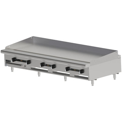 PLANCHA ASBER AEMG-72-H | Plancha Manual | Acero Inoxidable | 6 Quemadores | Gas | Placas en Cold-Rolled 1" | Comedor Lonchería Restaurante Taquería Comedor Industrial Restaurante Cafetería
