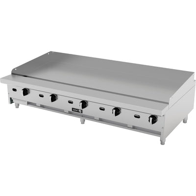PLANCHA ASBER AETG-60-H | Plancha Termostática | Placas en Cold-Rolled | Gas | Acero Inoxidable | 5 Quemadores | Hotel Restaurante Cafetería Fonda | Cold Rolled Nivelador Termostato Modular Quemadores Tipo U Piloto Charola Bandeja Grasa Gas Cocción Cocina Industrial Preparación de alimentos Cocina Industrial Lonche Snack Comida Buffet Gourmet Uso Rudo Restaurante Mariscos Cafetería Bistró Profesional