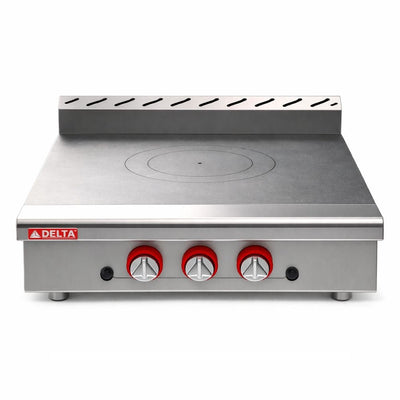 PLANCHA DELTA 2-PF TOP | Plancha Francesa | Frente 0.61 cm | Gas | Cafetería Bar Restaurante Cocina Industrial Restaurante Cocinas Fondas Restaurantes Cenadurias Comedores Industriales Preparación de Alimentos Cocción