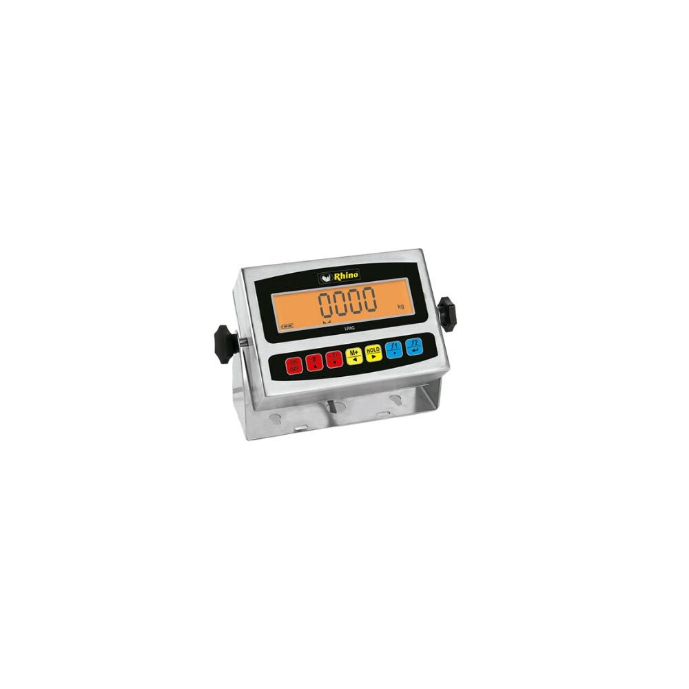 BÁSCULA PLATAFORMA RHINO PLABA-9+I-PAG | Báscula Plataforma de Bajo Perfil | 1000 Kg | Acero | Super Mercado Carnicería Verdulería Basculas Mostrador Restaurantes Pesar Tianguis Restaurante Verduras Carnes Colgantes Plataforma Carniceria Cremeria Contadora Cargar Colgante