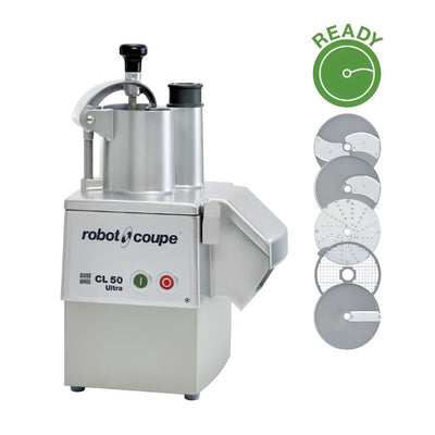 PROCESADOR DE VEGETALES ROBOT COUPE CL50EULTRA5DISCS | Procesador de Vegetales Industrial | Restaurantes Hoteles Cafeterías Comedores industriales Pizzerías Panaderías pastelerías Buffets cocinas de alto volumen Cocinas de producción centralizadas
