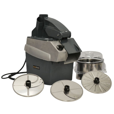 PROCESADOR ECOMAX CC-32S-ECOMAX | Procesador de Alimentos | 3 Discos | 2 Velocidades | Plástico y Acero Inoxidable | Restaurantes Hoteles Cocina | Procesador Alimentos Vegetales Cocinas Industriales Comedores Hotel Banquetes Preparación Cortar Rallar Moler