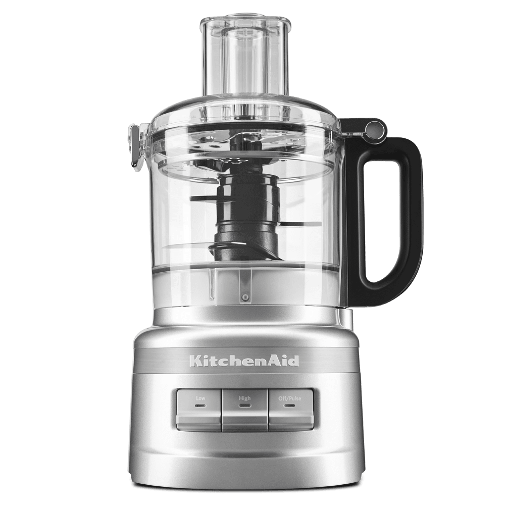 PROCESADOR KITCHENAID KFP0719LCU | Procesador de Alimentos | 3 Velocidades | 7 Tazas | Restaurante Cafetería Desayunador | Procesador de Alimentos Cortadora de Vegetales Rebanadora Rallador Cubeteadora Comercial Industrial Acero Inoxidable Restaurante Cocina Industrial Hotel Banquetes