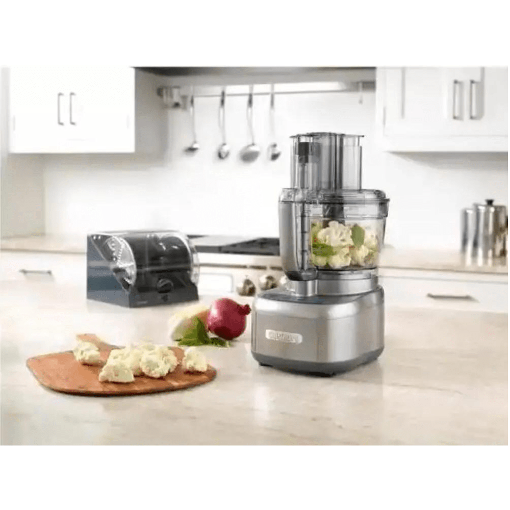 PROCESADOR KINGSTRONG CUISINART FP-13DSV | Procesador de Alimentos | 13 Tazas | Acero Inoxidable | Panel Táctil | Cocina Restaurante Cafetería | Negocio Alimentos Corte Picado Fino Verduras Frutas Carne