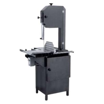 SIERRA MIGSA NHD-2850 | Sierra de Carne y Hueso de Piso | Acero Esmaltado | Carnicería Negocio Carnicería Cocina Industrial Restaurante para Cortar Carne Rebanar Uso Industrial para Carnes para Cortes Gruesos