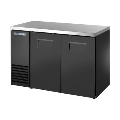 REFRIGERADOR BAJO BARRA TRUE TBB24-48-2S-Z1-SFT-B-1 | Refrigerador Bajo-Barra | 2 Puertas Sólidas | Exterior Negro | Restaurante Bar Cafetería Bar Restaurante Cafeteria Guarniciones Comedores Industriales Cocinas Industriales Panaderia Carniceria Preparación Sushi Postres Ensaladas Baguettes