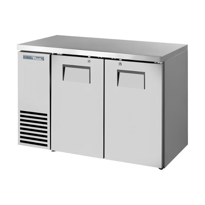 REFRIGERADOR BAJO BARRA TRUE TBB24-48-2S-Z1-SFT-S-1 | Refrigerador Bajo-Barra | 2 Puertas Sólidas | Acero Inoxidable | Restaurante Bar Cafetería | Mesa de Trabajo Refrigerada Refrigerador Bajo Mostrador Bajo Barra Conservador Cocina Fría Acero Inoxidable Restaurante Cafetería Cocina Industrial Bar Cremería Hotel