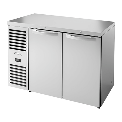 REFRIGERADOR BAJO BARRA TRUE TBR48-RISZ1-L-S-SS-1 | Refrigerador Bajo-Barra | 2 Puertas | Acero Inoxidable | Restaurante Bar Cafetería