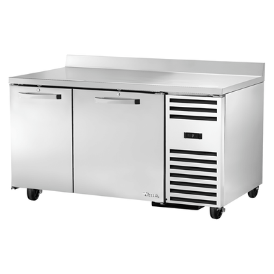 REFRIGERADOR BAJO MOSTRADOR TRUE TWT-60-32-HC~SPEC3 | Refrigerador | 2 Puertas Sólidas | 4 Estantes | Restaurante Bar Cocina Industrial