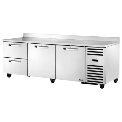 REFRIGERADOR BAJO MOSTRADOR TRUE TWT-93D-2-HC~SPEC3 | Refrigerador | 2 Puertas | 2 Cajones | 4 Estantes | Restaurante Bar Cocina Industrial