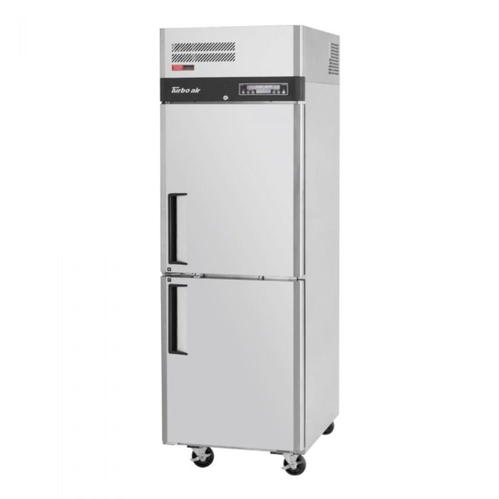REFRIGERADOR CONGELADOR TURBO AIR M3RF192N | Refrigerador y Congelador de Montaje Superior | 2 Medias Puertas | Temperatura Dual | Cocina Industrial Restaurante Negocio Super Mercado Carnicería Bistro Pescadería