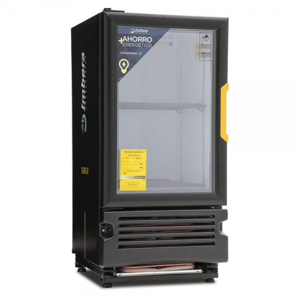 REFRIGERADOR IMBERA 1018604 CCV72 C | Refrigerador Cervecero | Vertical | 1 Puerta Cristal | 4 Pies Cúbicos | Hotel Comercios Abarrotes Industrial Carnicería Cocina Cremería Insumos Hotel Panadería Refresquero Latas Bar Lácteos.