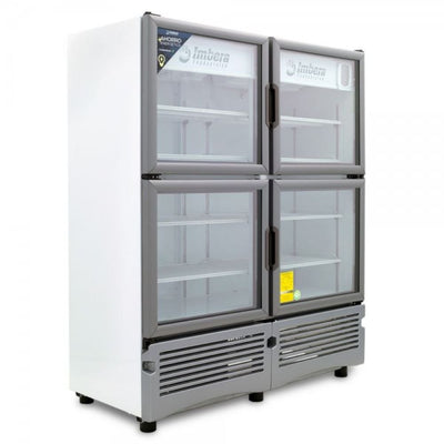 REFRIGERADOR IMBERA 1023530VRQ35D | Refrigerador Vertical | 4 Puertas Cristal | 35 Pies Cúbicos | Cremería Comercios Carnicería Abarrotes Latas Bar Restaurante Lácteos Industrial Cocina Insumos Hotel Panadería Refresquero.