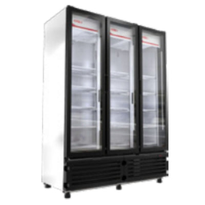 REFRIGERADOR TORREY REFRIGERADOR 1023688 TVC42-3P | Refrigerador Exhibidor Vertical 3 Cristal | 41 Pies Cúbicos | Bar Tiendas Carnicería Abarrotes