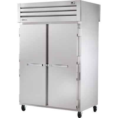 REFRIGERADOR TRUE STG2RPT-2S-2G-HC | Refrigerador Vertical | 2 Puertas Solidas | Acero Inoxidable Aluminio | Restaurante Cocina Restaurante Lácteos Industrial Cocina Cremería Comercios Insumos Carnicería Hotel Panadería Refresquero Latas Bar Abarrotes