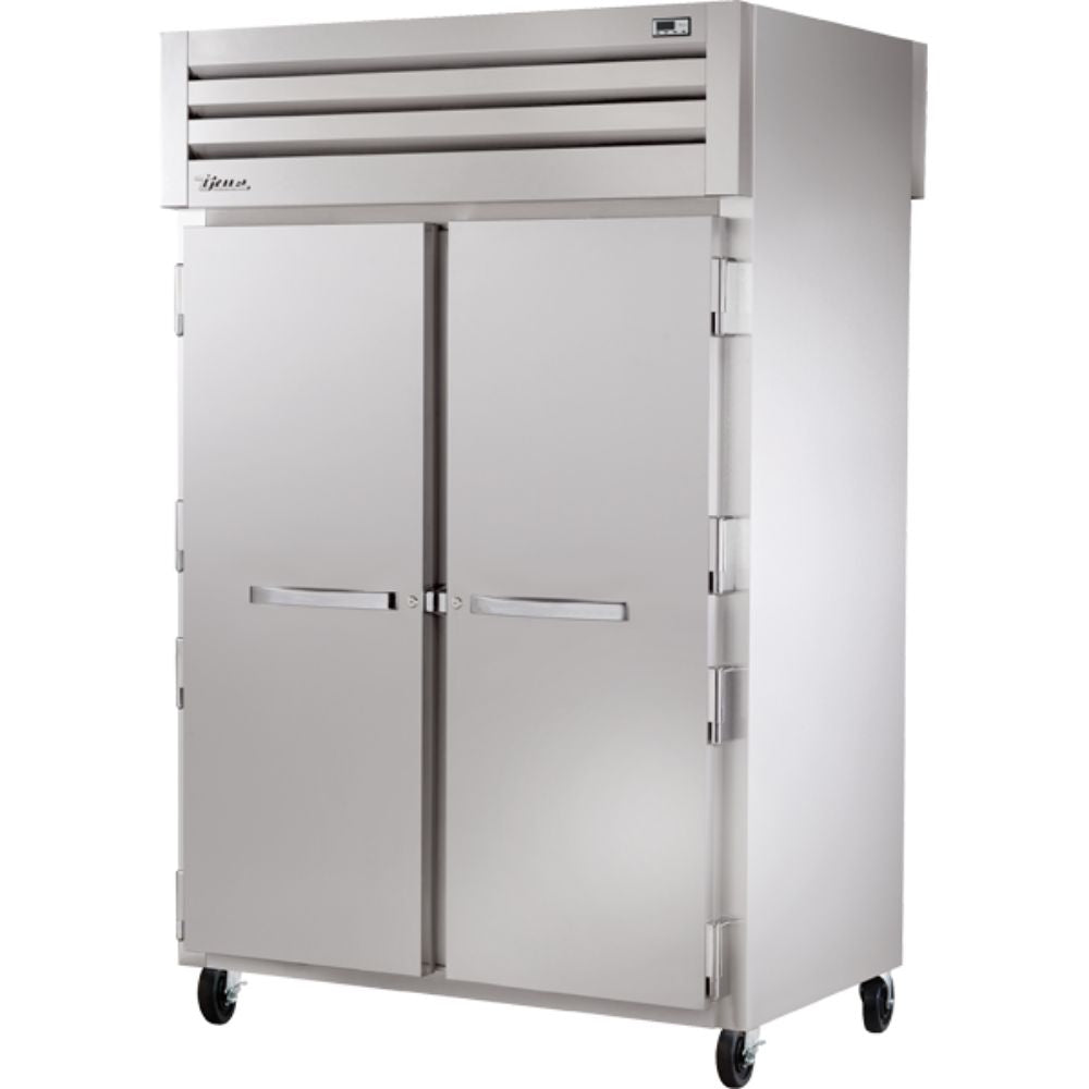 REFRIGERADOR TRUE STG2RPT-2S-2S-HC | Refrigerador Vertical | 2 Puertas Solidas | Acero Inoxidable Aluminio | Restaurante Cocina Restaurante Lácteos Industrial Cocina Cremería Comercios Insumos Carnicería Hotel Panadería Refresquero Latas Bar Abarrotes