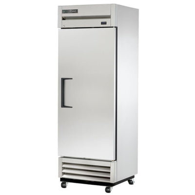 REFRIGERADOR TRUE T-19F-HC | Refrigerador Vertical | Puerta Batiente Sólida | Acero Inoxidable |Restaurante Comedor Industrial Bistró Restaurante Lácteos Industrial Cocina Cremería Comercios Insumos Carnicería Hotel Panadería Refresquero Latas Bar Abarrotes