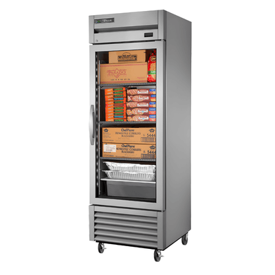 REFRIGERADOR TRUE T-23FG-HC~FGD01 | Refrigerador Vertical | 1 Puerta | 3 Estantes | Acero Inoxidable | Restaurante Lácteos Industrial