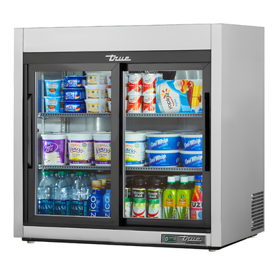 REFRIGERADOR TSD-09G-HC-LD | Refrigerador Vertical | 2 Puertas | 3 Estantes | Acero Inoxidable | Restaurante Lácteos Industrial