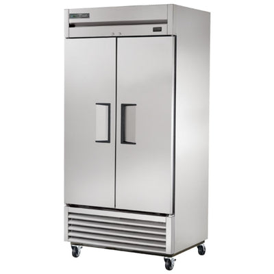 REFRIGERADOR VERTICAL TRUE T-35-HC | Refrigerador Vertical | 2 Puertas | Acero Inoxidable | Restaurante Bar Cafetería Supermercado Hotel Cocina Lácteos Expositor Restaurante Cafetería