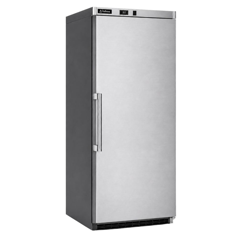 REFRIGERADOR ICEHAUS RVI-600 | Refrigerador Vertical | 1 Puerta Solida | Acero inoxidable | Restaurante Cocinas Industriales Hoteles | Refrigerador Vertical Comercial Conservador Enfriador Exhibidor de 1 2 3 Puertas Acero Inoxidable Restaurante Cocina Industrial Cremería Carnicería Abarrotes Hotel Negocio