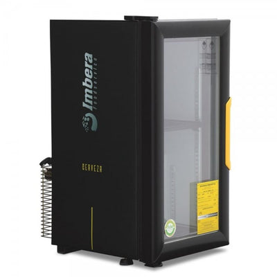 REFRIGERADOR IMBERA 1018976 CCV24 C| Refrigerador Cervecero | Vertical | 1 Puerta Cristal | 1.5 Pies Cúbicos | Restaurante Abarrotes Hotel Carnicería Lácteos Industrial Cocina Cremería Comercios Insumos Hotel Panadería Refresquero Latas Bar.