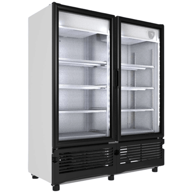 REFRIGERADOR IMBERA 1025397VRD35D | Refrigerador Vertical | 2 Puertas Cristal | 35 Pies Cúbicos | Cremería Pastelerías Abarrotes Carnicerías Refresquero Latas Insumos Hotel Panadería Bar Restaurante Lácteos Industrial Cocina Comercios.