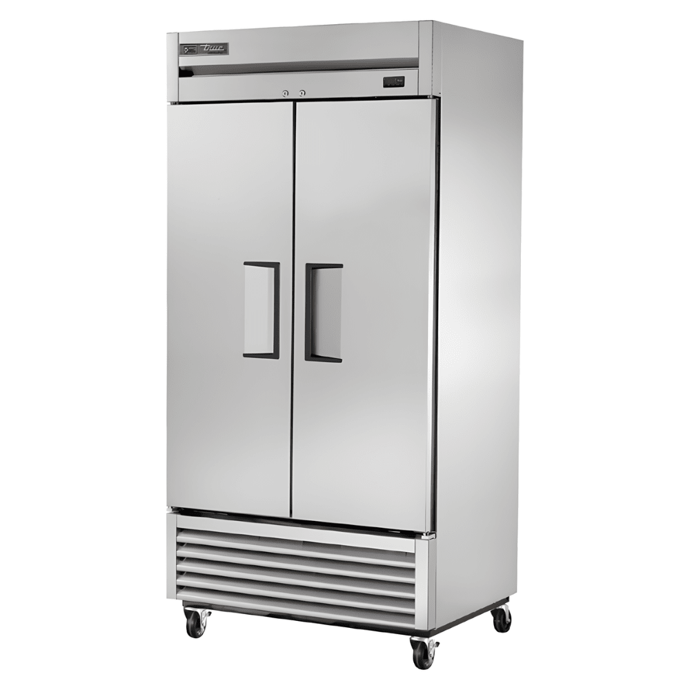 REFRIGERADOR TRUE TS-35-HC | Refrigerador Vertical | 2 Puertas | 6 Estantes | Acero Inoxidable | Restaurante Lácteos Industrial | Refrigerador Vertical Comercial Conservador Enfriador Exhibidor de 1 2 3 Puertas Acero Inoxidable Restaurante Cocina Industrial Cremería Carnicería Abarrotes Hotel Negocio