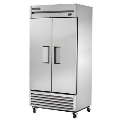 REFRIGERADOR TRUE TS-35-HC | Refrigerador Vertical | 2 Puertas | 6 Estantes | Acero Inoxidable | Restaurante Lácteos Industrial